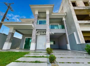 Casa · 207m² · 3 Quartos · 2 Vagas · Sobrado coom 3 suítes, Alto Padrão em Condomínio quadra mar em Matinhos