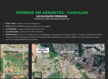 Foto 01 · Terreno, Catu de Abrantes (abrantes), Camaçari, BA