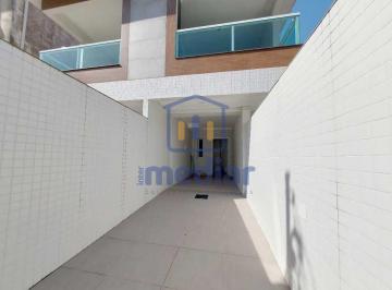 Casa · 115m² · 3 Quartos · 2 Vagas · Excelente casa sobreposta alta, no bairro do Marapé-Santos, com 115 m2, 3 suítes, varanda gourmet