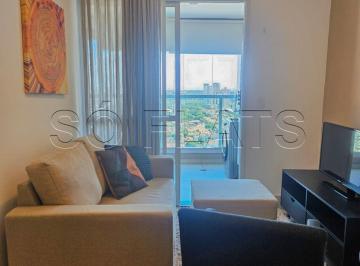 Apartamento · 33m² · 1 Quarto · 1 Vaga · Apto no Cosmopolitan High Garden, disponível para locação localizado na Avenida Santo Amaro.