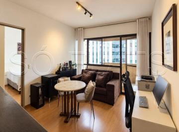 Apartamento · 52m² · 1 Quarto · 1 Vaga · Flat Mobiliado em Alphaville | Letoile | 52m² com Varanda e Garagem