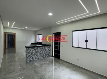Casa · 85m² · 2 Quartos · 2 Vagas · Casa térrea com 3 dormitórios, sendo 1 suíte à venda - 125m² | Parque Brasília - Guarulhos