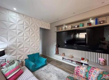 Apartamento · 105m² · 3 Quartos · 2 Vagas · Cobertura 3 dormitórios (1 suíte) no Campestre, Santo André – Mobiliada, Varanda Gourmet e 2 vagas