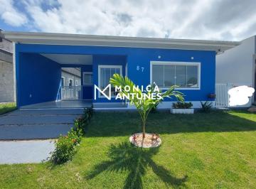 Casa · 106m² · 3 Quartos · 2 Vagas · Casa em Condomínio à Venda em São José do Imbassaí | 3 Quartos | Quintal Gramado