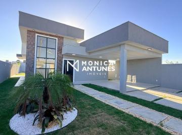 Casa · 128m² · 3 Quartos · 2 Vagas · Casa à Venda em Jardim Atlântico Leste | 3 Quartos | Área Gourmet | Terreno 480m