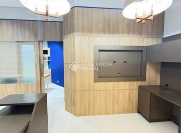 Comercial · 57m² · 2 Vagas · Sala comercial mobiliada com 2 ambientes privativos no Orlando Odílio Koerich