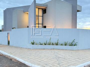 Casa · 365m² · 4 Quartos · 2 Vagas · CASA NOVA E MODERNA À VENDA NO MIRANTE DO SERRADO - 04 QUARTOS SENDO 03 SUÍTES