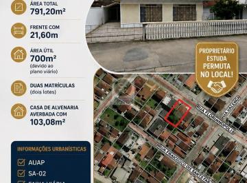 Terreno · 700m² · Terreno à Venda no Bairro Guanabara – Joinville/SC