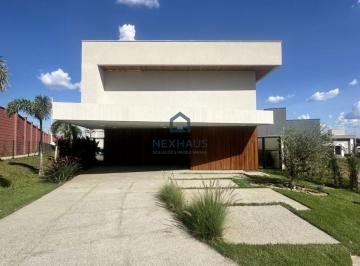 Casa · 314m² · 4 Quartos · 1 Vaga · Sobrado á venda no Condomínio Jardins Bolonha, com Área Total de 419,87 m2 e Área Construída de 314,
