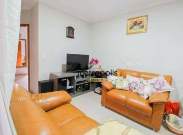 Sala · Apartamento com 2 dormitórios à venda, 53 m² por R$ 280.000,00 - Vila Camilópolis - Santo André/SP