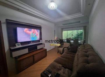 Sala · Casa com 3 dormitórios à venda, 133 m² por R$ 750.000,00 - Vila Alvinópolis - São Bernardo do Campo/