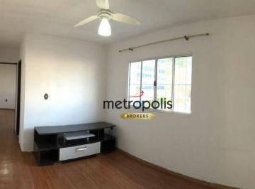 Sala de Estar · Apartamento com 2 dormitórios para alugar, 60 m² por R$ 2.370,01/mês - Santo Antônio - São Caetano d