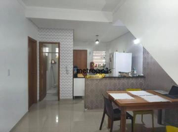 Sala · Casa com 2 dormitórios à venda, 60 m² por R$ 345.000,00 - Sítio do Campo - Praia Grande/SP