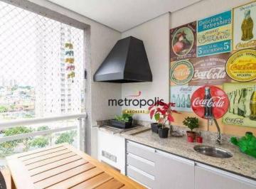 Sacada Gourmet · Apartamento com 2 dormitórios à venda, 65 m² por R$ 465.000,00 - Vila Leopoldina - Santo André/SP