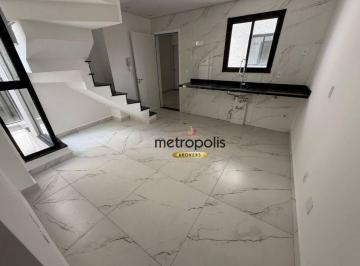 Sala · Cobertura com 2 dormitórios à venda, 99 m² por R$ 695.000,00 - Vila Alpina - Santo André/SP