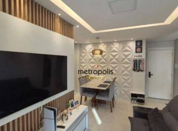 Sala · Apartamento com 2 dormitórios à venda, 64 m² por R$ 780.000,00 - Campestre - Santo André/SP