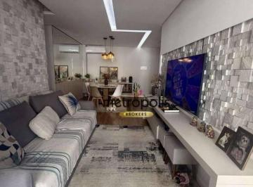Sala · Apartamento com 3 dormitórios à venda, 82 m² por R$ 1.065.000,00 - Campestre - Santo André/SP