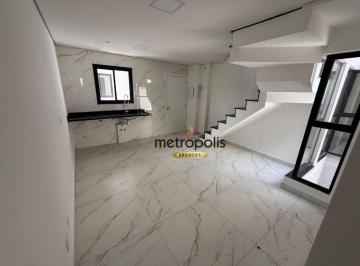 Sala · Cobertura com 2 dormitórios à venda, 98 m² por R$ 680.000,00 - Vila Alpina - Santo André/SP
