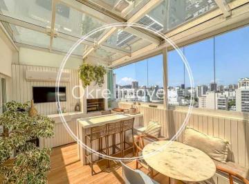 Apartamento · 122m² · 3 Quartos · 3 Vagas · Cobertura : Duplex / Residencial / Botafogo