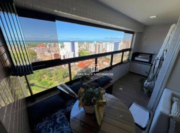 VARANDA GOURMET COM VISTA LIVRE E DEFINITIVA PARA O MAR · Apartamento com 3 dormitórios à venda, 89 m² por R$ 1.150.000,00 - Jardim Oceania - João Pessoa/PB
