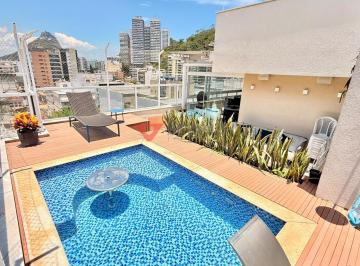 Apartamento · 210m² · 4 Quartos · 2 Vagas · Cobertura linear à venda em Botafogo: 206m², 4 quartos