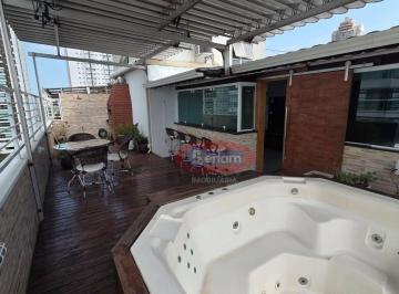 12e2bfdf59d1e9687f3967472f8a116ba2697d2a · Cobertura com 3 dormitórios à venda, 262 m² por R$ 1.800.000,00 - Pompéia - Santos/SP