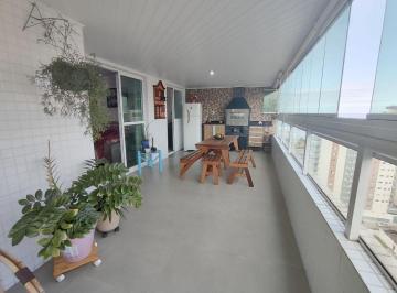 3cef51447e00703202d8f7aee31b3200ae5a02f7 · Apartamento com 3 dormitórios à venda, 137 m² por R$ 1.100.000,00 - Vila Guilhermina - Praia Grande/