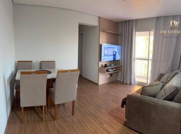 2225f0a425111f39ccd5957436d2d208bdfd1c34 · Apartamento Condomínio Pateo Dona Tecla, 52m², 2 dormitórios, sala com sacada, cozinha planejada, 2 
