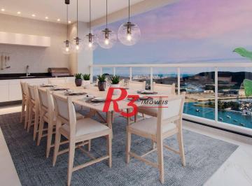 3b115d6236f329d569cb7e5221f31b62fb24ee35 · Apartamento com 3 suítes frente para o mar à venda, 218 m² por R$ 5.700.000 - Ponta da Praia - Santo