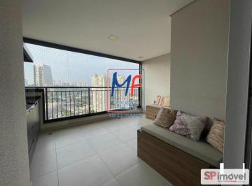 Apartamento · 68m² · 2 Quartos · Apto à venda em Santo Amaro, com 2 quartos (1 suíte), sala, cozinha, varanda gourmet, 2 vagas fixas 