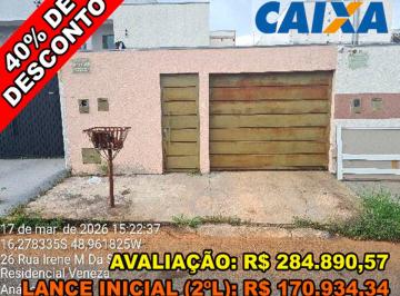 Casa de 3 quartos, Anápolis · Casa com 150m² de terreno e 92,57m² de área privada - Anápolis/GO