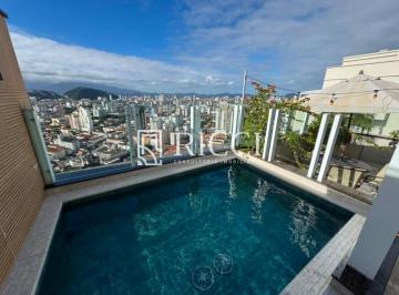 Foto 01 · Imperdível cobertura de luxo à venda em Santos-SP, Marapé: 4 quartos, 4 suítes, 4 salas, 6 banheiros