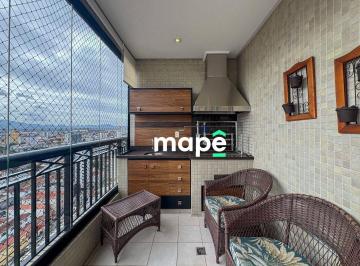 59b59788dbb0d31919e019c5e83b7de034ee8de4 · Apartamento com 3 suítes à venda, 204 m² - Boqueirão - Santos/SP