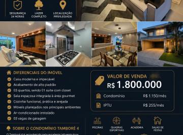 Casa de 3 quartos, Santana de Parnaíba · Casa em Alphaville, 3 quartos sendo 1 suíte com closet, 3 vagas, ar condicionado, Tamboré 4 .