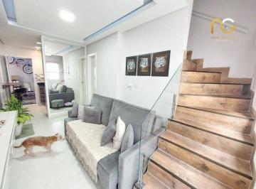 d7399c3c537a4f6b13ad728e1b83abd3f95fae83 · Sobrado com 2 dormitórios à venda, 60 m² por R$ 420.000,00 - Aviação - Praia Grande/SP