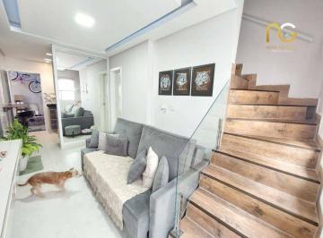 d7399c3c537a4f6b13ad728e1b83abd3f95fae83 · Sobrado à venda, 60 m² por R$ 420.000,00 - Aviação - Praia Grande/SP