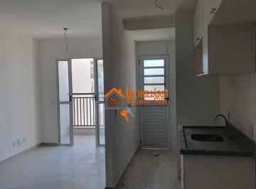 d98a346a52840a777d0813e370a3dd8c790bb4a1 · Apartamento com 2 dormitórios para alugar, 55 m² por R$ 2.780,00/mês - Gopoúva - Guarulhos/SP