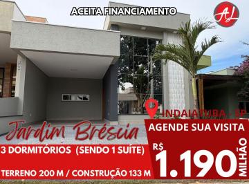 Casa de 3 quartos, Indaiatuba · Casa Térrea A Venda 3 Dormitórios - Jardim Bréscia - Indaiatuba - SP!
