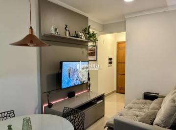 Apartamento · 55m² · 2 Quartos · 1 Vaga · Apartamento com 2 quartos sendo 1 suíte disponível para venda no bairro Santa Mônica em Uberlândia-M