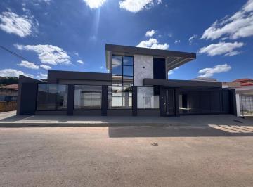 Casa de 3 quartos, Vicente Pires · Vicente Pires, Rua 05 - Lote 230m² - Casa moderna, 3 Suítes - Piscina - Construção nova - Condomínio
