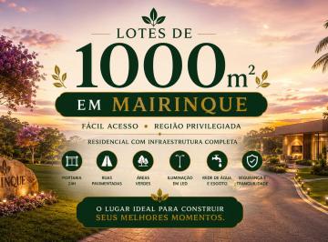 Terreno , Mairinque · LOTES DE 1.000M² EM MAIRINQUE | PRONTO PARA TRANSFORMAR EM PROJETO