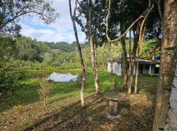 Rural de 1 quarto, Juquitiba · Chácara com lago em Juquitiba