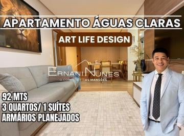 Foto 01 · APARTAMENTO RESIDENCIAL ART LIFE DESIGN 3 QUARTOS 1 SUÍTE ARMARIOS LAZER ACEITA FINANCIAMENTO