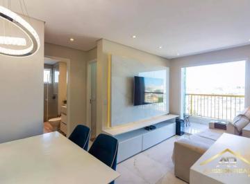 Apartamento · 56m² · 2 Quartos · 1 Vaga · Apartamento com 56m², 2 dormitórios (1 suíte) e 1 vaga + depósito