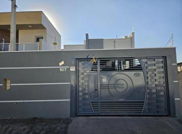 Casa · 105m² · 2 Quartos · 2 Vagas · VENDE-SE CASA NO JARDIM DOS SABIAS COM 2 DORMITORIOS SENDO 1 SUITE TODA PLANEJADA , ACEITA FINANCIAM