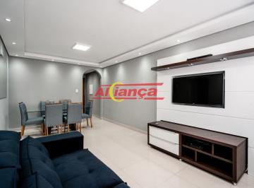 Apartamento · 90m² · 3 Quartos · 2 Vagas · ÓTIMO APARTAMENTO 90M² NOVO E MOBILIADO - 3 DORMS - 2 VAGAS DE GARAGEM - GOPOÚVA.