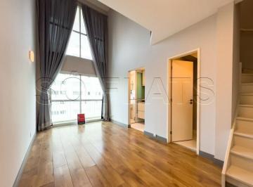 Apartamento · 50m² · 1 Quarto · 1 Vaga · Blue Loft, duplex disponível para locação contendo 50m², 1 dormitório e 1 vaga de garagem.