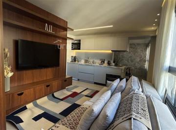Apartamento · 51m² · 1 Quarto · 1 Vaga · Apartamento mobiliado e decorado à venda no Setor Bueno – Ritmo Bueno