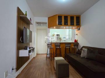 Apartamento · 54m² · 1 Quarto · 1 Vaga · Apartamento Quarto e Sala no Centro com Elevador e Garagem Rotativa
