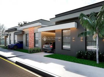 Casa · 65m² · 2 Quartos · 1 Vaga · Casa plana com 2 dormitórios no Bairro Lago Azul em Estância Velha